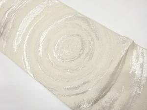 アンティーク　渦巻模様織り出し全通袋帯（材料）